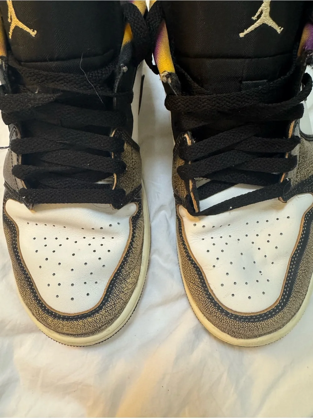 Air Jordan 1 Low Craft “Inside Out” Multi Color Men’s Size 9.5